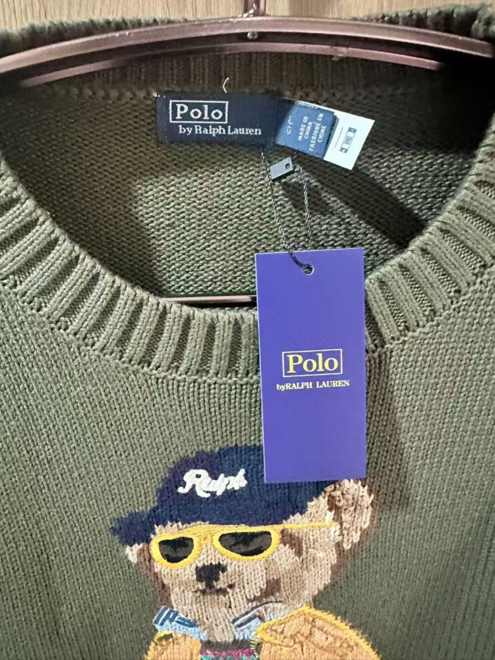 Polo Ralph Lauren Women Cool Bear Graphic Crew Neck Sweater - Picture 3 of 5